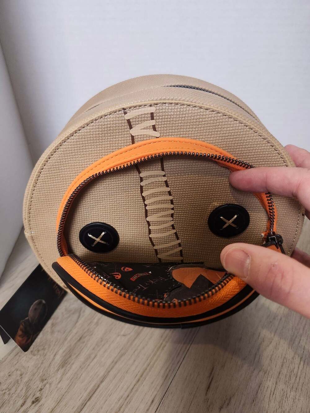 Loungefly Trick 'r Treat Sam Cosplay Crossbody Bag - Picture 2 of 4